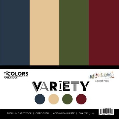 12x12 Cardstock Variety Pack - Silent Night Collection
