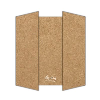 Gate Fold Card Bases - Kraft - Basic Collection