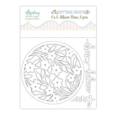 6x8 Chipboard Album - Cottage Heart Collection
