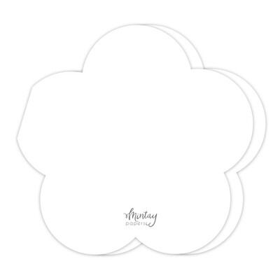 Flower Card Bases - White - Basic Collection