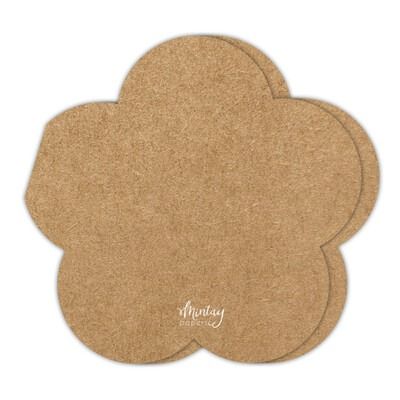 Flower Card Bases - Kraft - Basic Collection