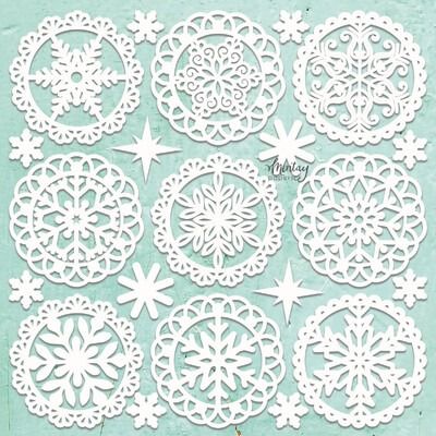Winter Doilies - Mintay Chippies