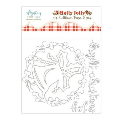 6x8 Chipboard Album - Holly Jolly Collection