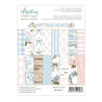 6x8 Add-on Paper Pad - Cottage Heart Collection