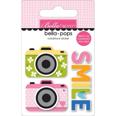 My View - Bella-pops 3D Cardstock Sticker - Documented Collection
