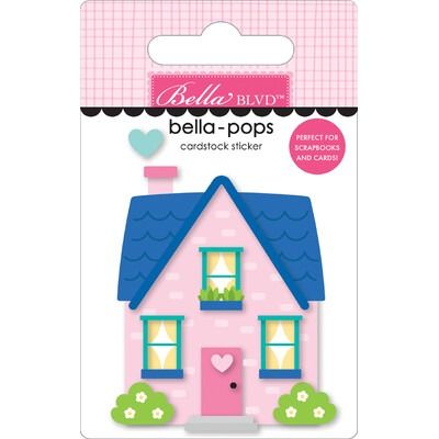 Built On Love - Bella-pops 3D Cardstock Sticker - Love Grows Here Collection