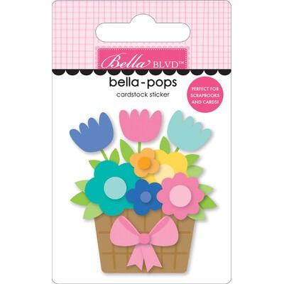Happy New Home - Bella-pops 3D Cardstock Sticker - Love Grows Here Collection