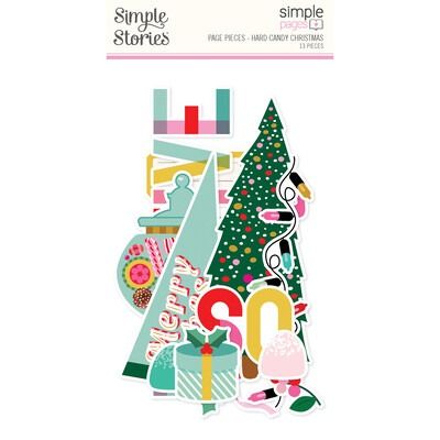 Simple Pages Page Pieces - Hard Candy Christmas Collection