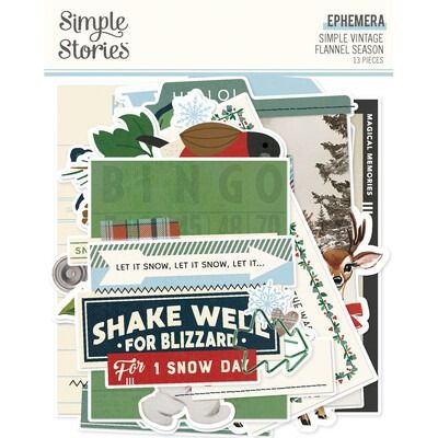 Ephemera - Simple Vintage Flannel Season Collection