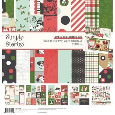 12x12 Collection Kit - Say Cheese Classic Mouse Christmas Collection