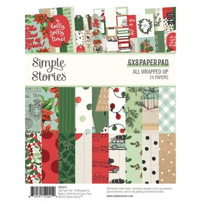 6x8 Paper Pad - All Wrapped Up Collection