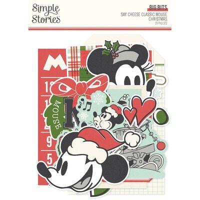 Big Bits &amp; Pieces - Say Cheese Classic Mouse Christmas Collection