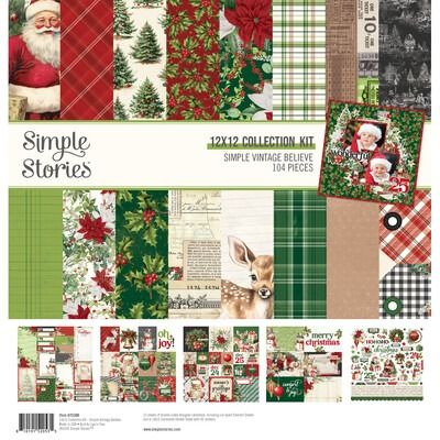 12x12 Collection Kit - Simple Vintage Believe Collection