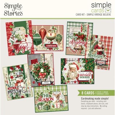 Simple Cards Card Kit - Simple Vintage Believe Collection