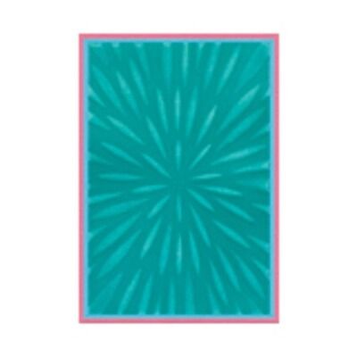 Burst of Bright - 3D Textured Impressions Embossing Folder w/A6 Stencil