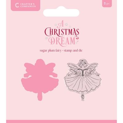 Sugar Plum Fairy - Clear Stamp &amp; Die Set - A Christmas Dream Collection