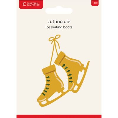 Ice Skating Boots - Die Set - Christmas Embellishment Collection