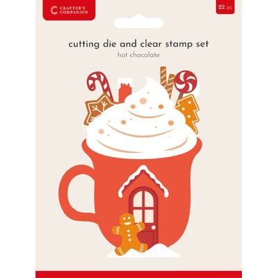 Hot Chocolate - Clear Stamp &amp; Die Set