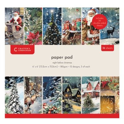 6x6 Paper Pad - The Night Before Christmas Collection