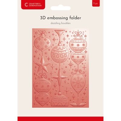 Dazzling Baubles - 3D Embossing Folder