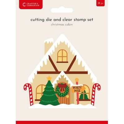 Christmas Cabin - Clear Stamp &amp; Die Set