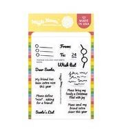 Postage Collage Dear Santa - Clear Stamp Set