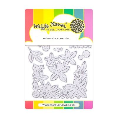 Poinsettia Frame - Die Set