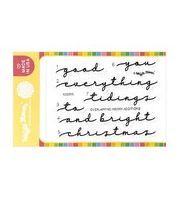 Overlapping Merry Additions - Clear Stamp Set