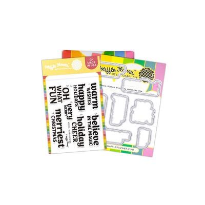 Warm Wishes - Clear Stamp &amp; Die Set Combo