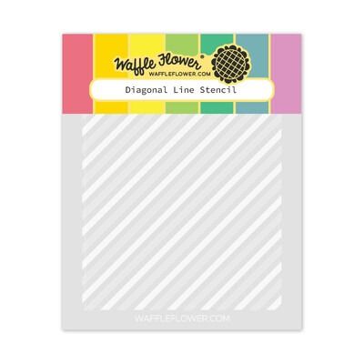 Diagonal Line - Stencil Set