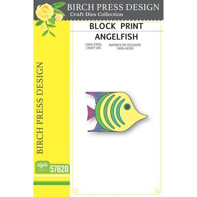 Angelfish - Block Print - Die Set