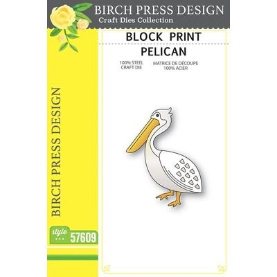 Pelican - Block Print - Die Set