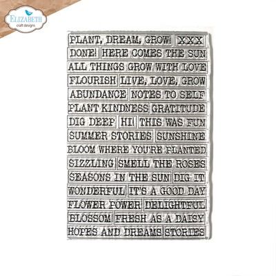 Journal Phrases 5 - Clear Stamp Set