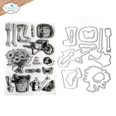 Garden of Love - Clear Stamp and Die Set