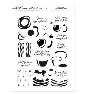 Breakfast Buddies - Clear Stamp Set
