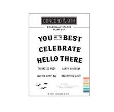 Boardwalk Stacks - Clear Stamp Set