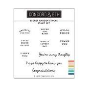 Secret Garden Stacks - Clear Stamp Set
