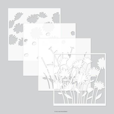 Daisy Bouquet - Stencil Pack