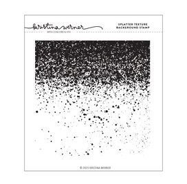 Splatter Texture Background - Clear Stamp