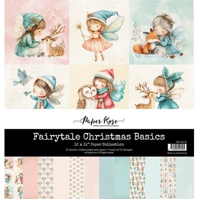 12x12 Paper Collection - Fairytale Christmas Basics Collection