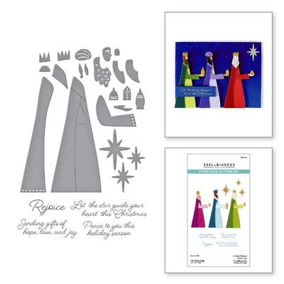 The Three Magi - Clear Stamp &amp; Die Set