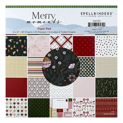 6x6 Paper Pad - Merry Moments Collection