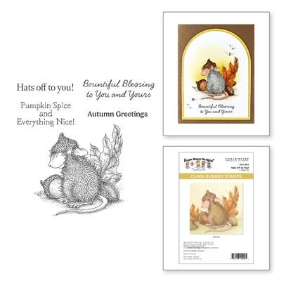 Hats Off to You! - Cling Stamp Set