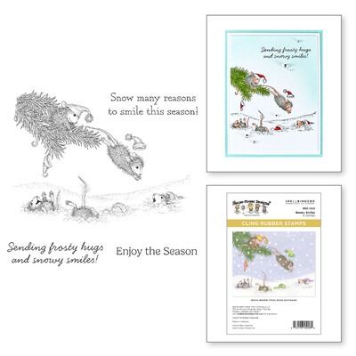 Snowy Smiles - Cling Stamp Set