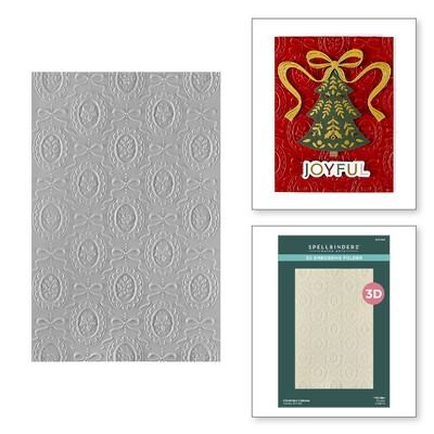 Christmas Cameos - 3D Embossing Folder