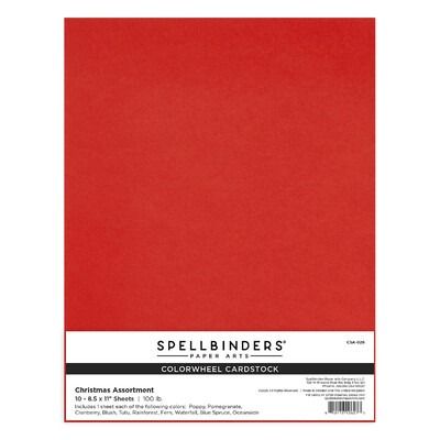 Christmas Assortment - 8.5x11 ColorWheel Cardstock