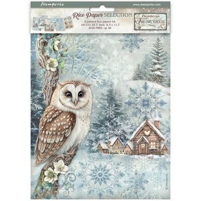A4 Rice Paper Selection - The Owl&#39;s House Collection