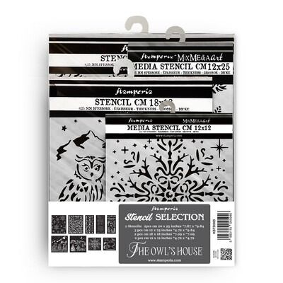 Stencil Selection - The Owl&#39;s House Collection