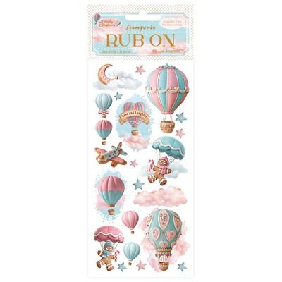 Air Balloons - Rub-on - Candy Christmas Collection