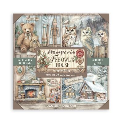 12x12 Maxi Paper Pad - The Owl&#39;s House Collection
